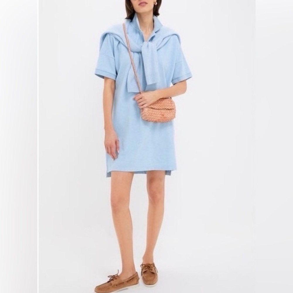 Tuckenuck Chambray Polo dress M NWT
